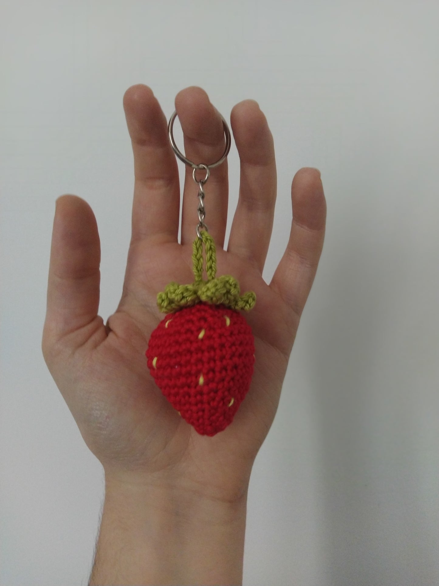 Porte-clé Fraise