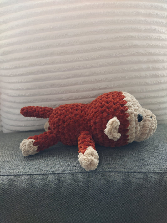 Singe couché