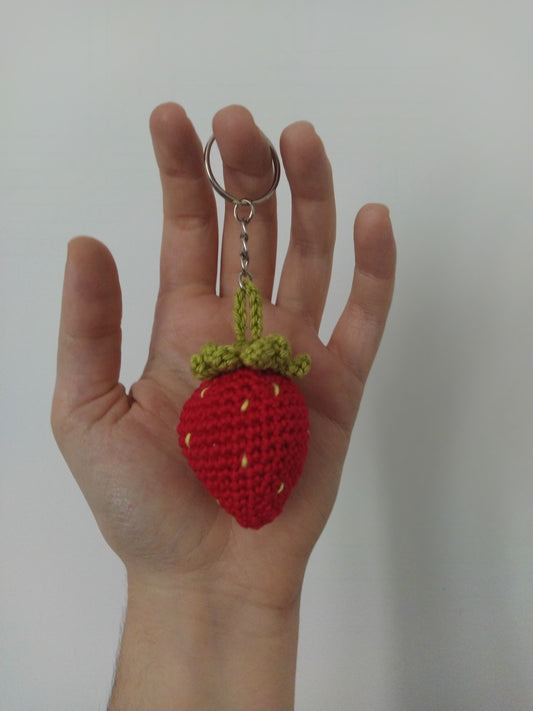 Porte-clé Fraise