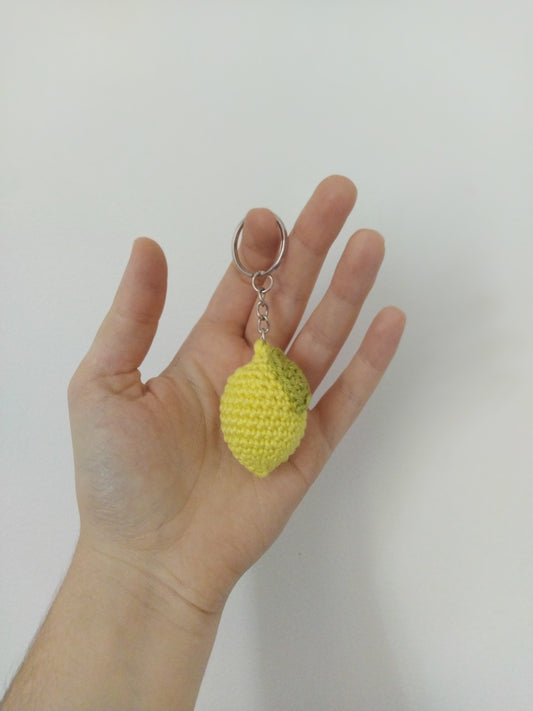 Porte-clé citron