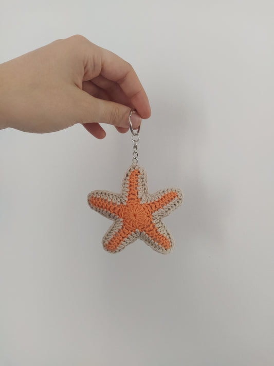 Porte-clé étoile de mer