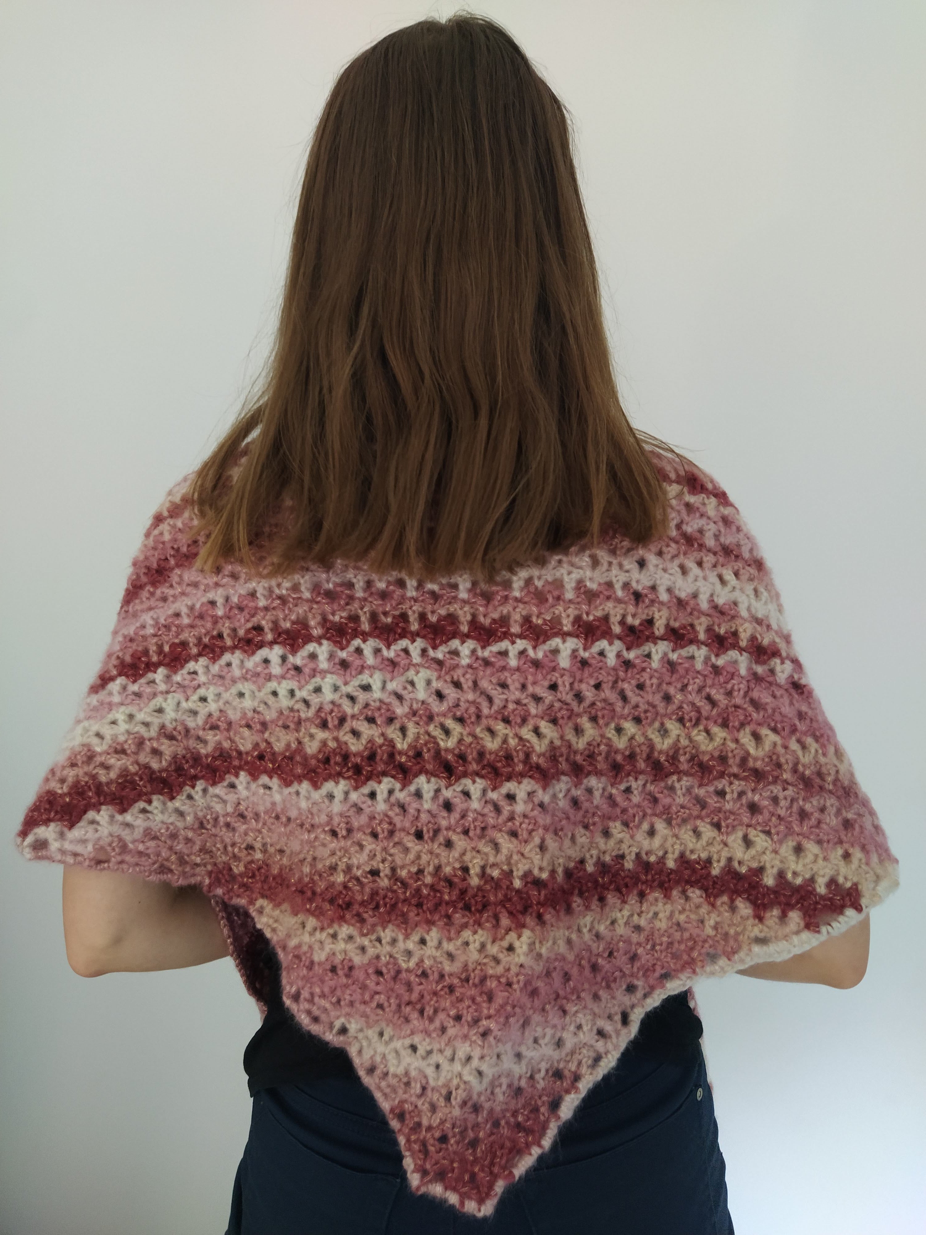 Châle/Echarpe duveteux