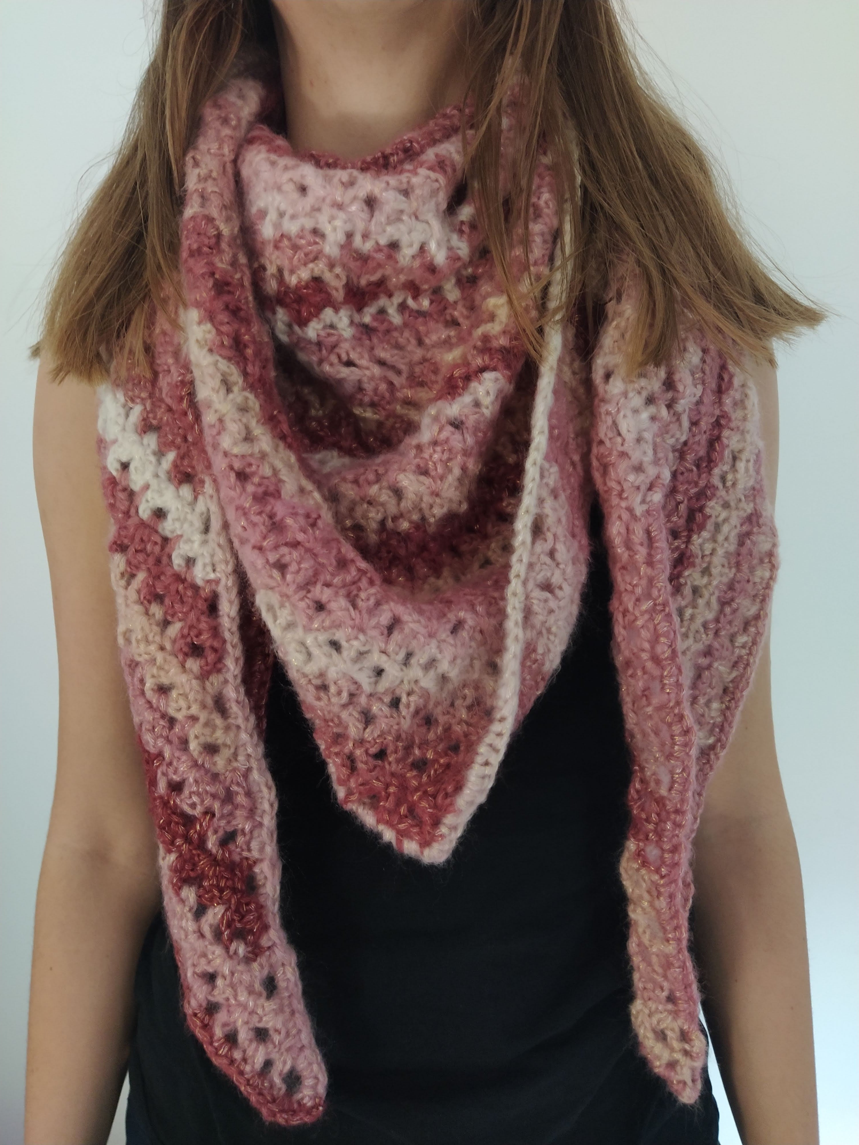 Châle/Echarpe duveteux