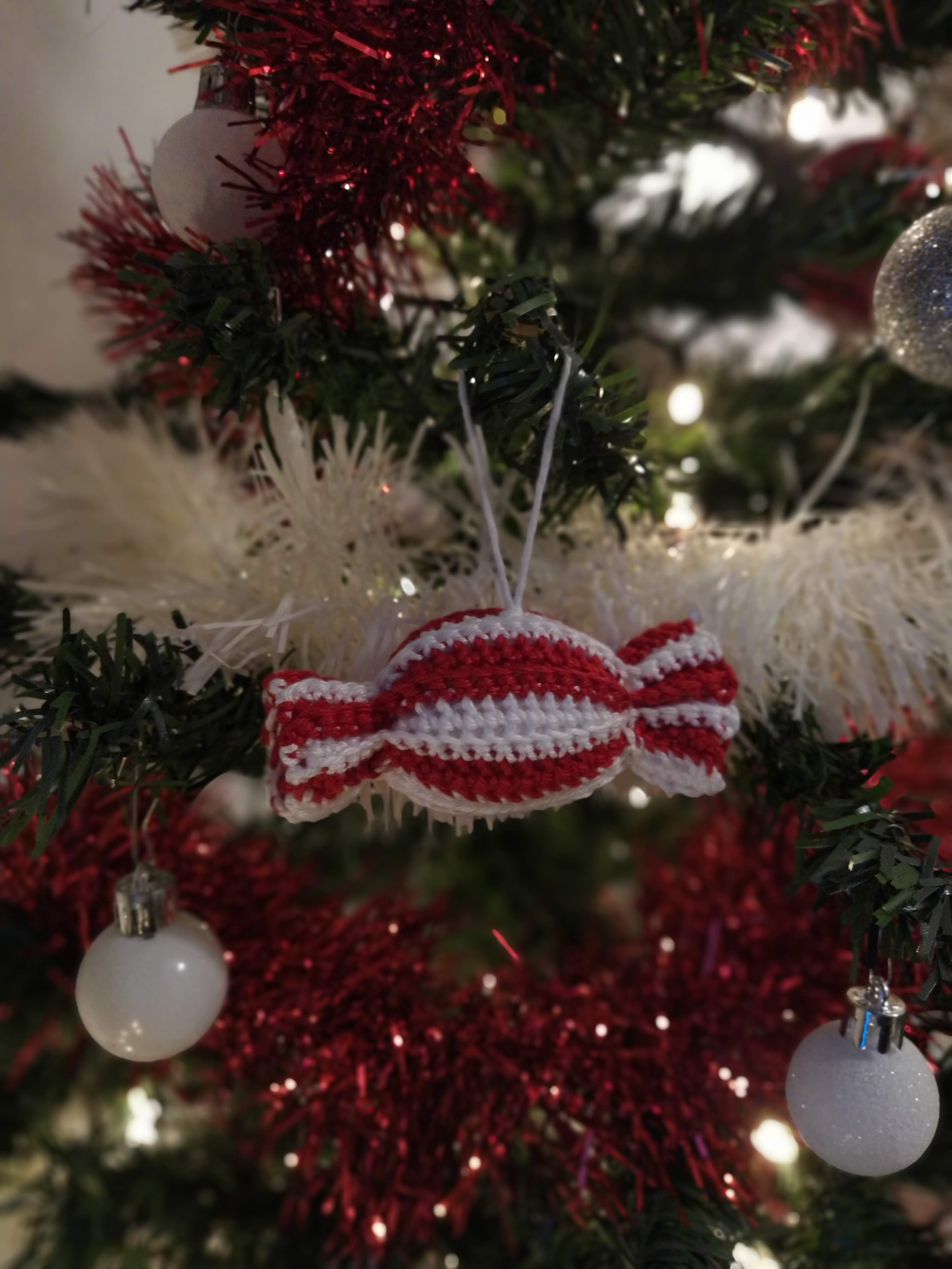 Lot de 4 bonbons de Noël