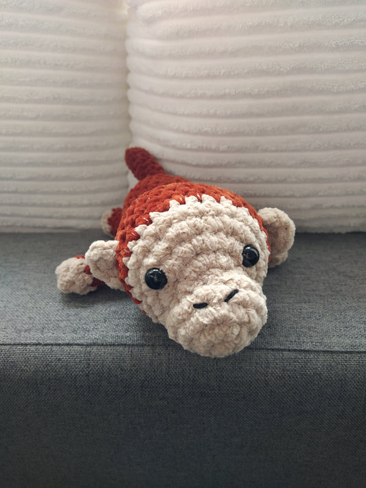 Singe couché
