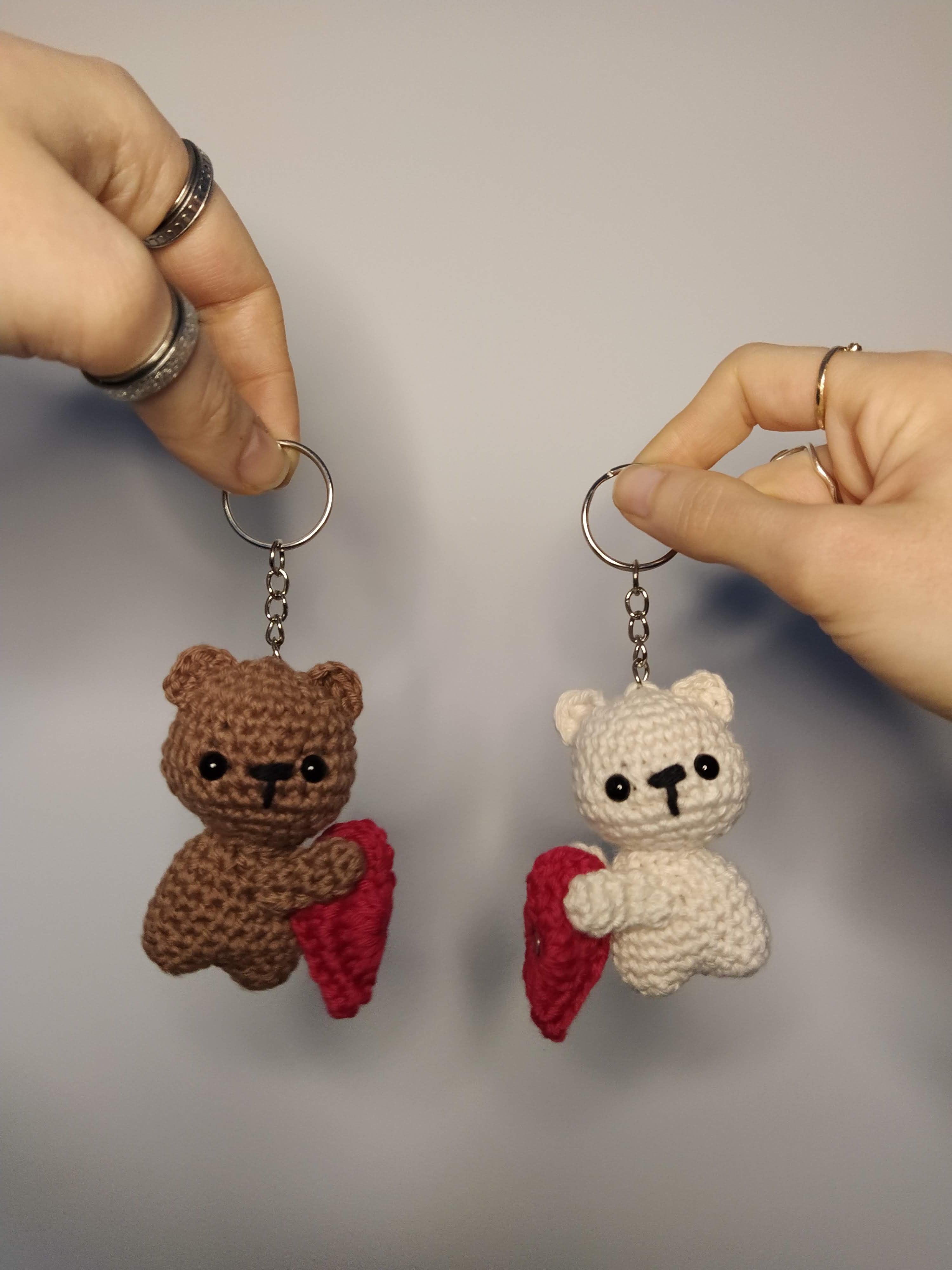 Lot porte-clé Ours Amoureux