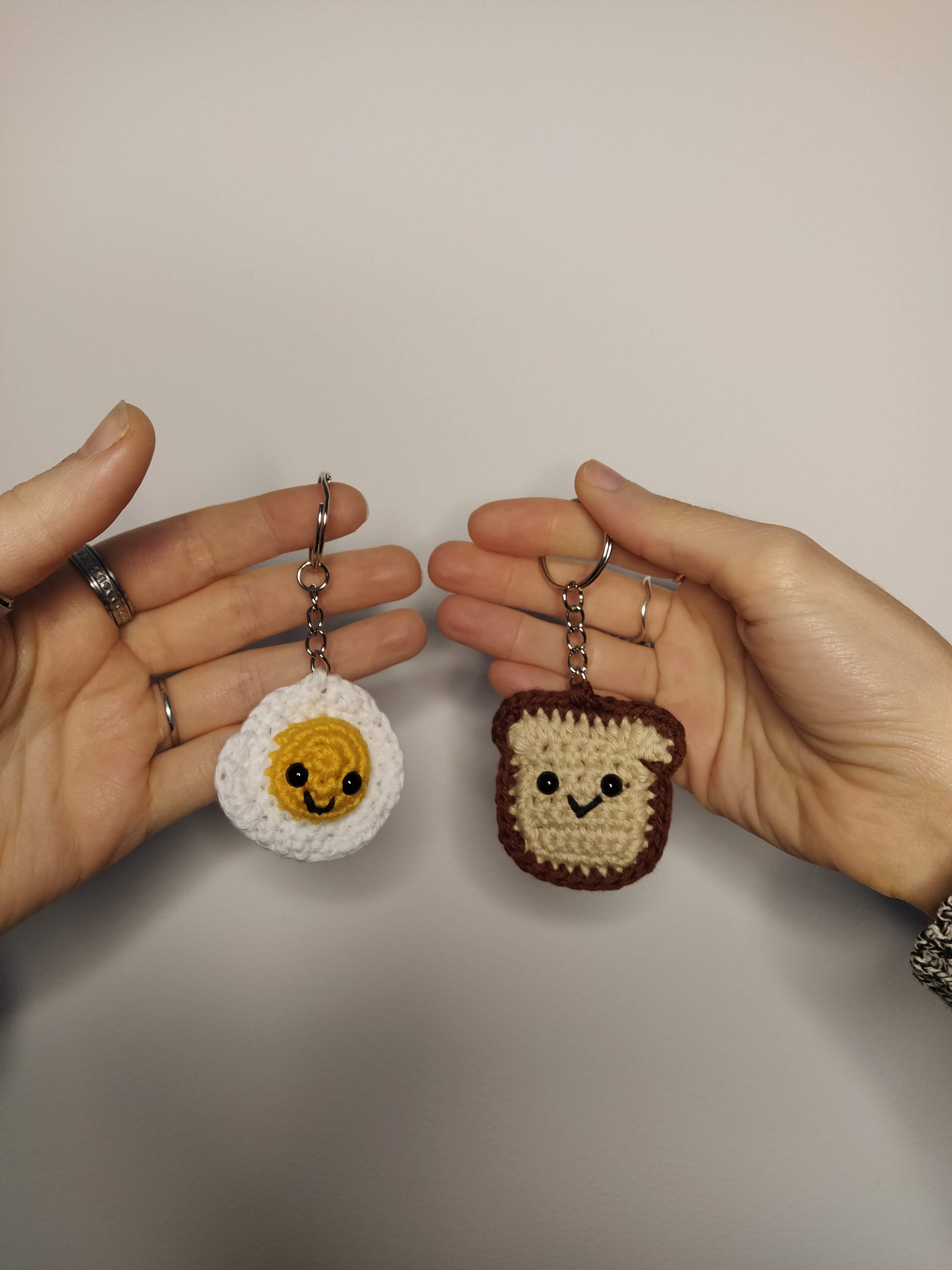 Lot porte-clés Tartine & Oeuf