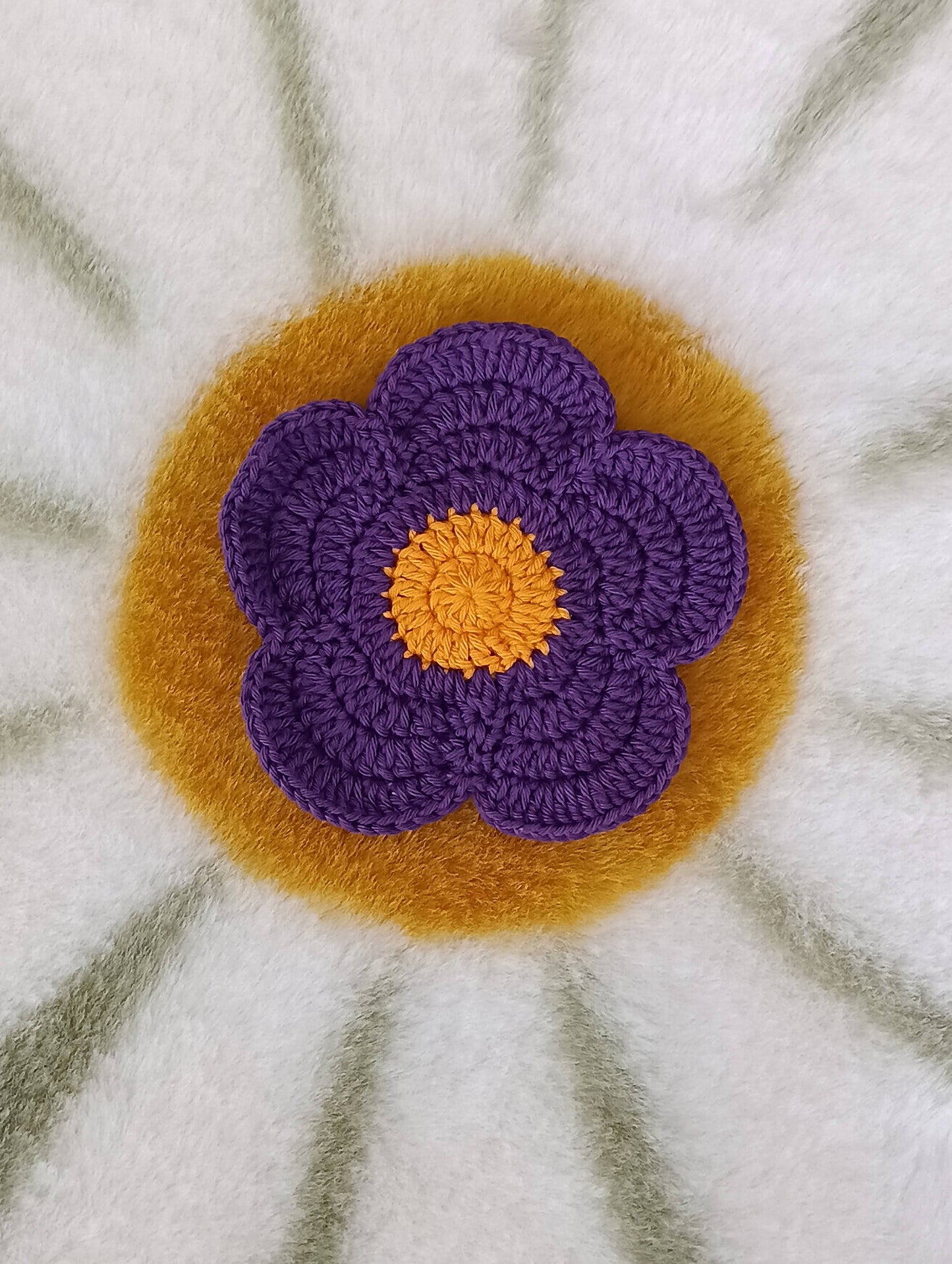 Dessous de verre fleur