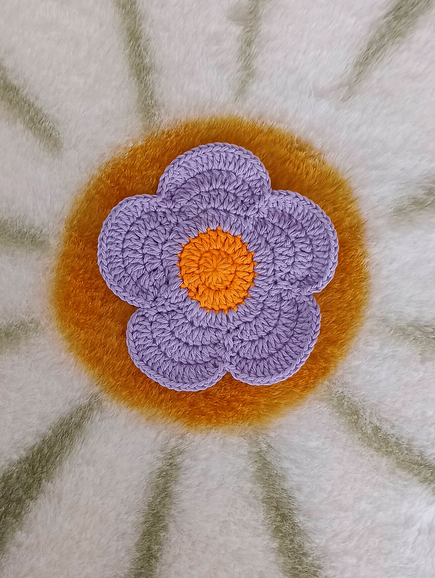 Dessous de verre fleur
