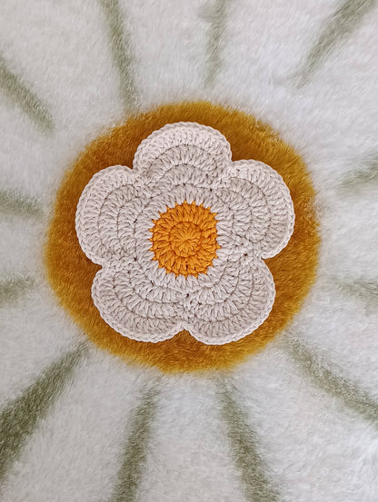 Dessous de verre fleur