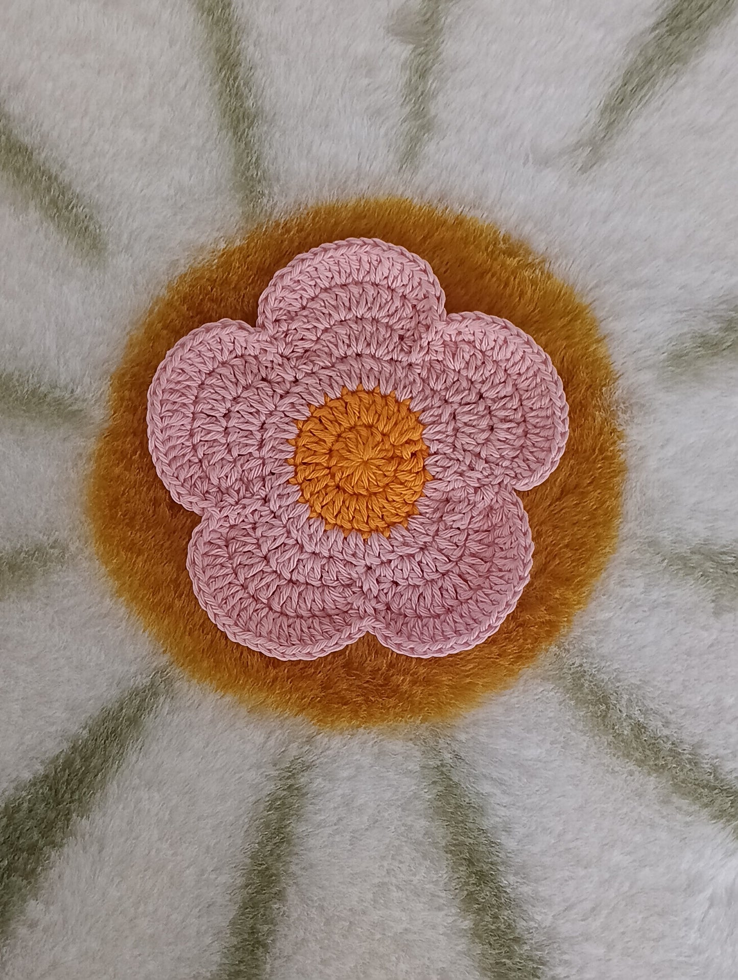 Dessous de verre fleur