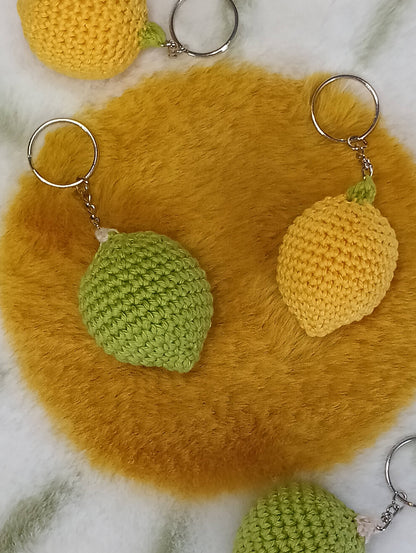Porte-clés citron